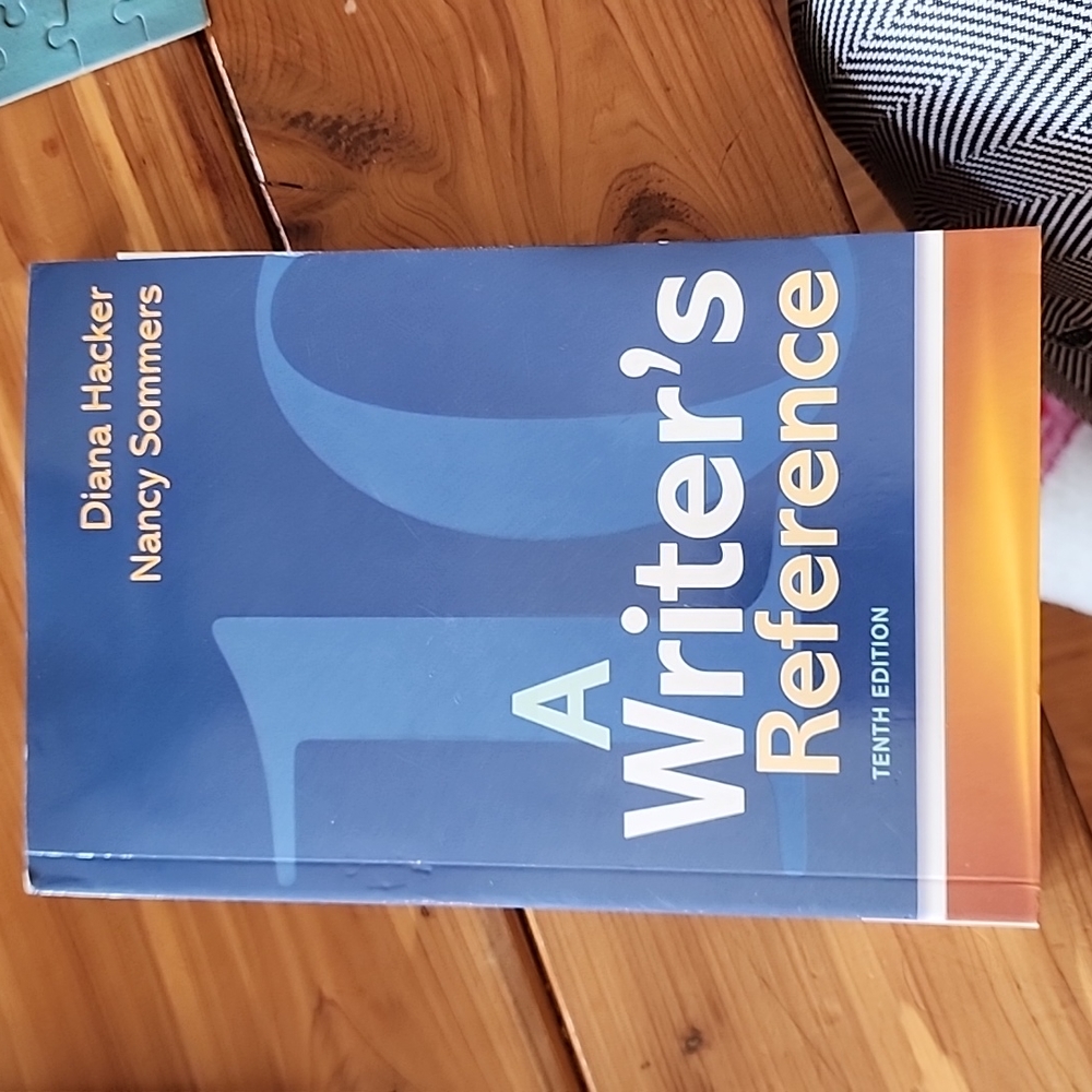 A Writer's Reference Tenth Edition textbook